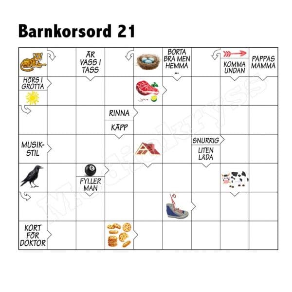 Locka korsord och upptäck en värld av hjärngymnastik och nöje