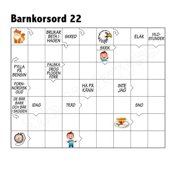 Barnbegränsning korsord: En rolig väg till lärande och kreativitet