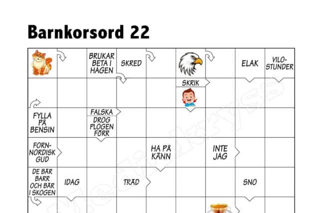 Barnbegränsning korsord: En rolig väg till lärande och kreativitet